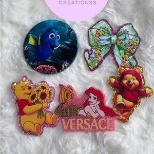 Cartoon character badge reels